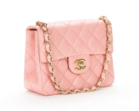 coco chanel pink purse|pictures of old chanel purses.